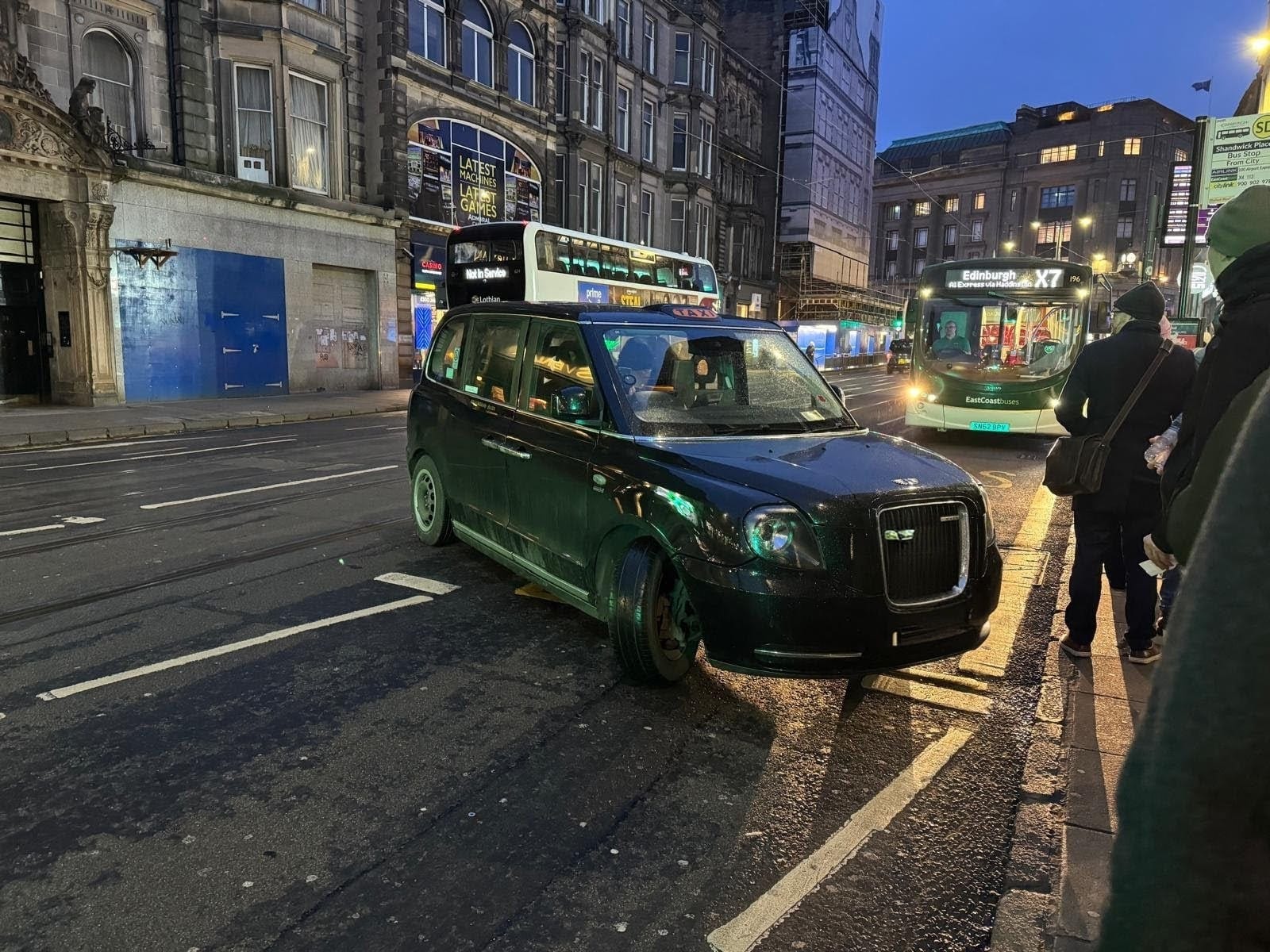 Parked like a cunt in Edinburgh